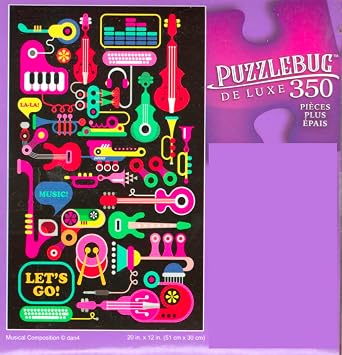 Musical Composition - 350 Pieces Deluxe Jigsaw Puzzle for Adult