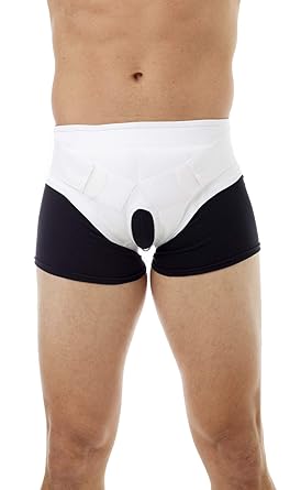 Underworks Inguinal Hernia Support Brace Small 28-32 Waist