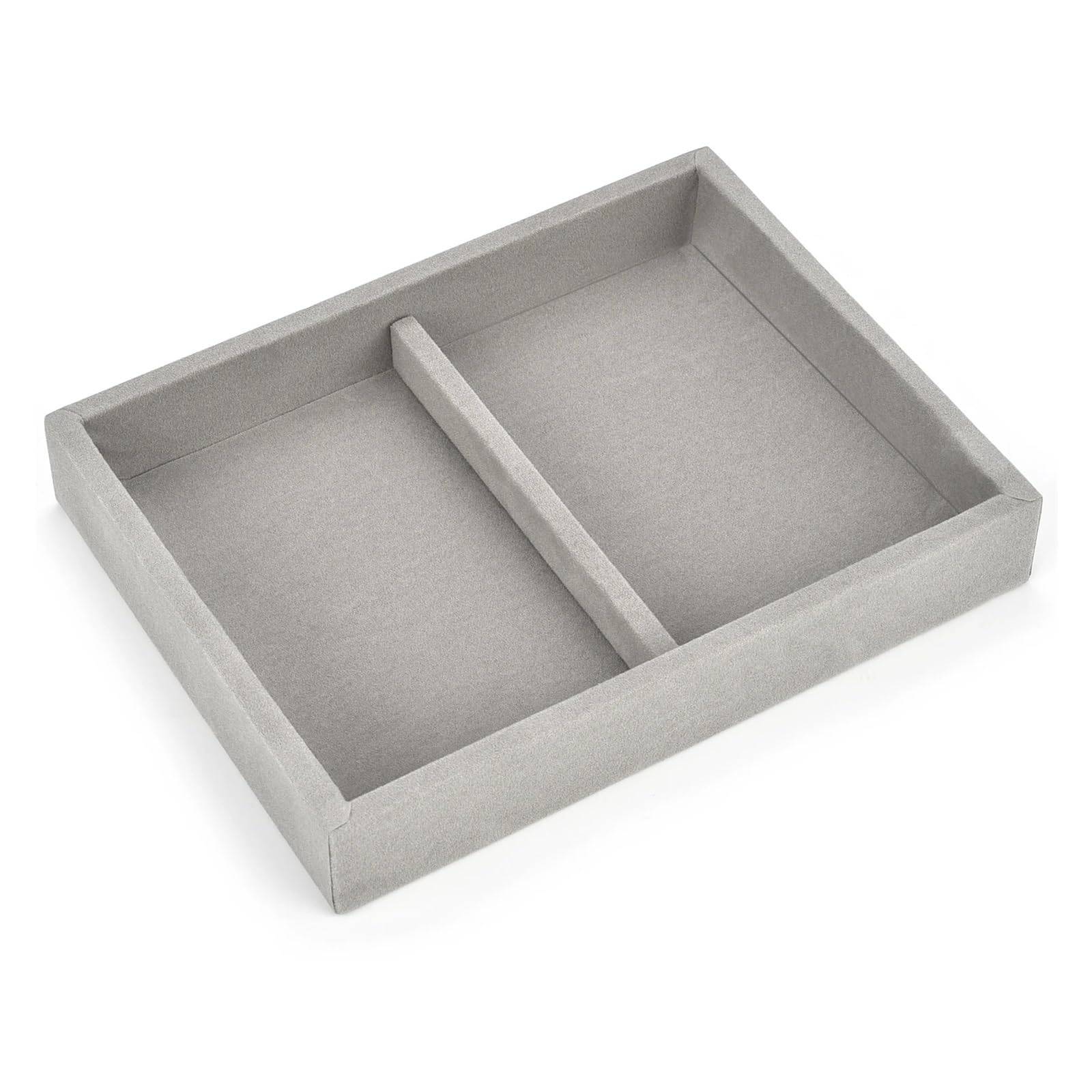 Caja joyero de terciopelo para evitar enredos en collares y proteger anillos delicados