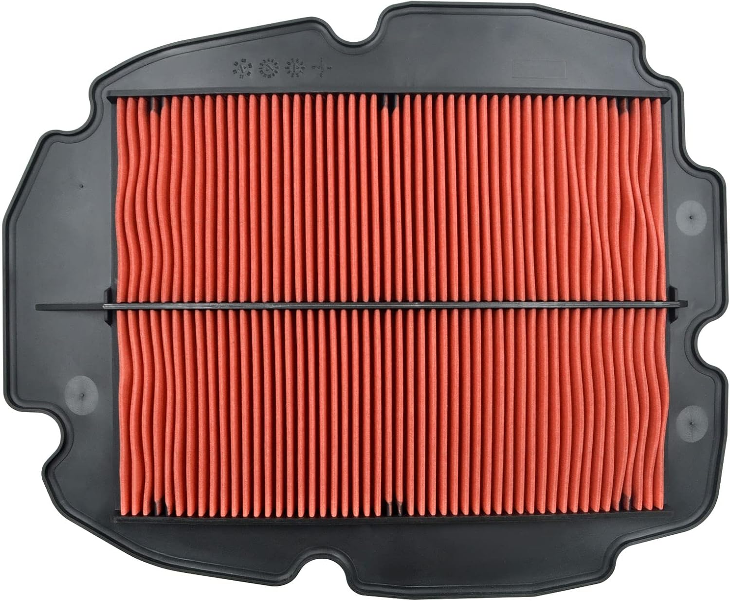 AHL Air Filter Compatible with Honda VFR800 VFR 800 Interceptor 1998 1999 2000 2001 2002 2003 2004 2005 2006 2007 2008 2009,17210-MBG-000 17210-MCW-D00 17210-MCW-D01