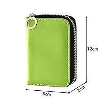 Amazon.com: UMIRIKO Chartreuse Credit Card Holder ​ID Case