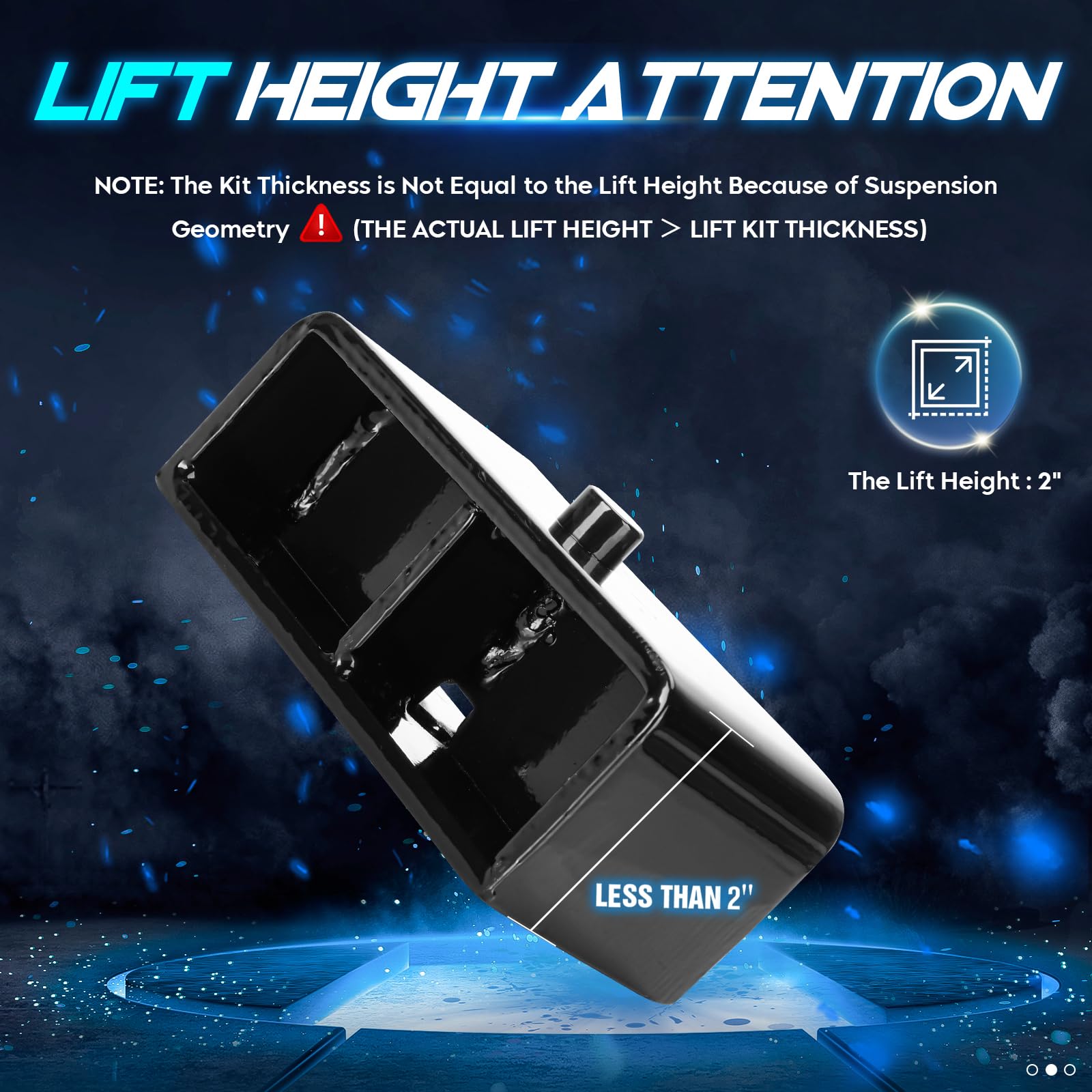 Rear Leveling Lift Kit for 2002 - Product View