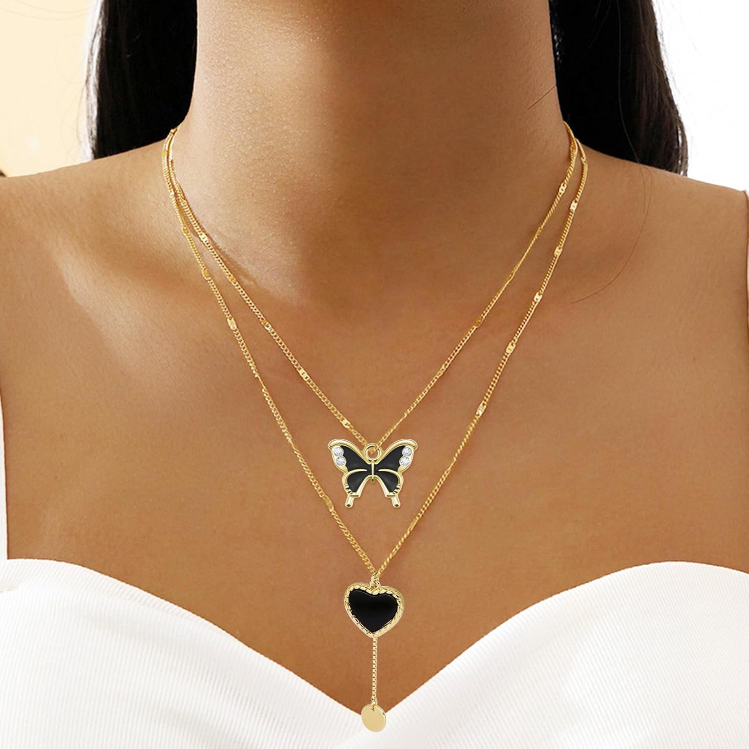 60 Pieces Alloy Colorful Enamel Rhinestone Butterfly Charm Pendant for Diy Mexican Bracelet Necklace Earring Jewelry Making Supplies - Image 6