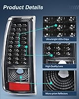 Vista 69 de Nilight Conjunto de faros delanteros Led DRL para Chevy Silverado Avalanche 2003 2004 2005 2006 Chevy Silverado Avalanche 1500 2500 3500/2007