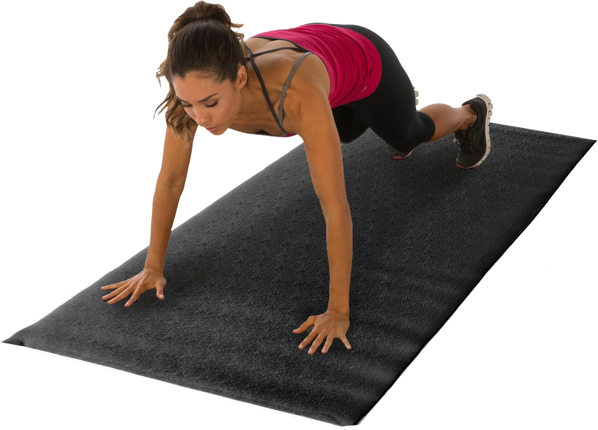 FITNESS REALITY Water Resistant, Floor Protection, Noise Reduction Equipment and Exercise Mat