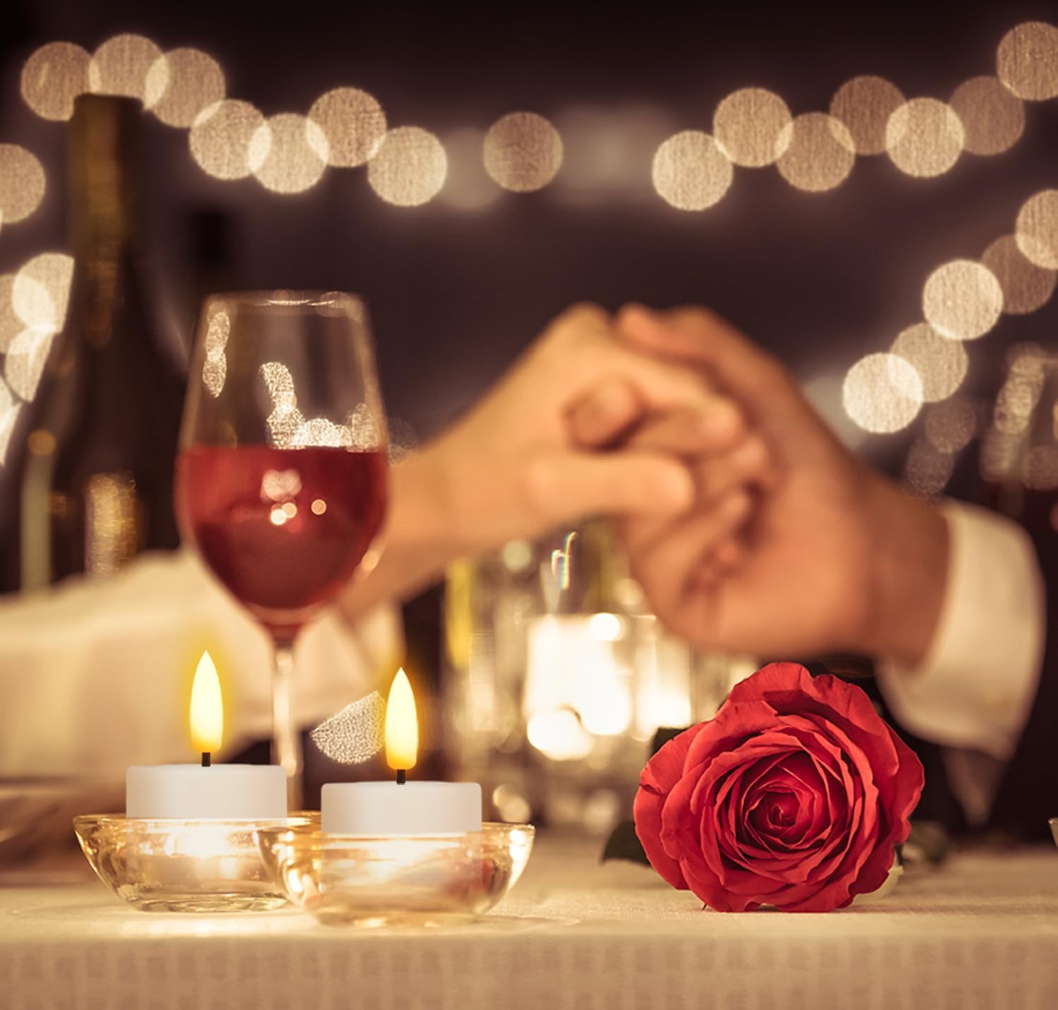 Rechargeable Tea Lights with Remote Timer, Battery Operated LED Tealight Flameless Candles, Flickering Tealights for Votive, Weddings, Parties, Halloween, Christmas, Home Decoration (12 Pack) - Image 7