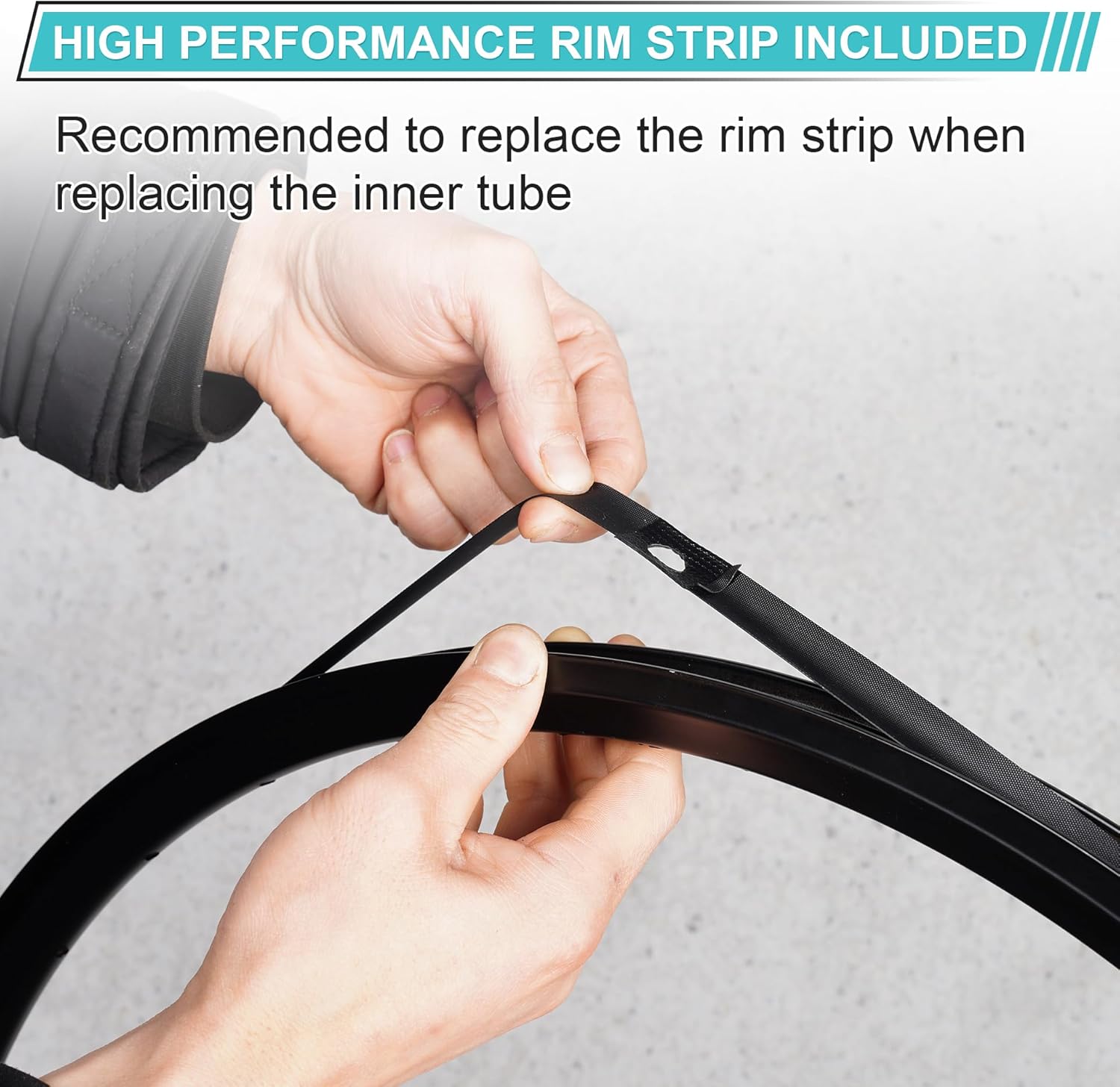RUTU 26" Bike Tire, 2 Pack 26x2.10 Mountain Bike Tires with Schrader Valve, 26x2.10 Bike Tire and Tube with Tire Levers, Folding Off Road Bike Tire for 26 x 1.95/2.0/2.1/2.125 Bicycle Tires and Tubes