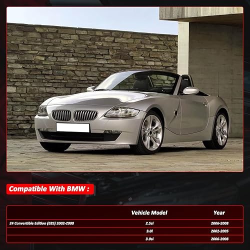 Miniatura 3 de Conjunto de bomba de techo hidráulica superior convertible 54347193448 para BMW Z4 E85 3.0i 2.5i Modelos 2003-2008 Número de repuesto # .54347193448