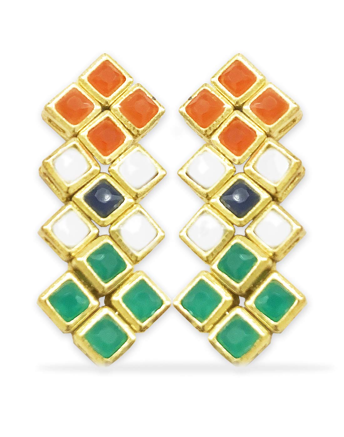 karatcart Gold-Plated Base Metal and Kundan Dangle Earrings for Women & Girls, Multicolor (B07G9ZNYLV) Amazon Price History, Amazon Price Tracker