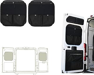 Rear Door MIDDLE Storage Panels (Pair) Designed for Ram Promaster High Roof (Van Years 2014 to Current Model)