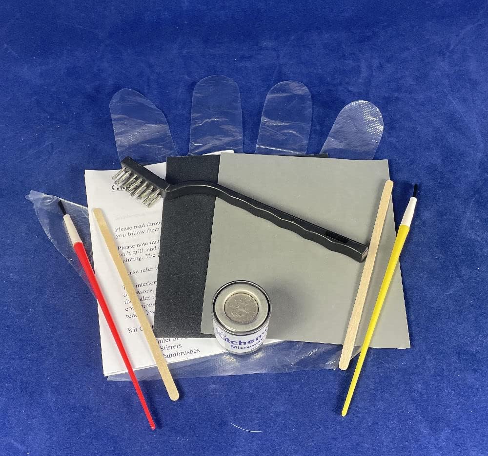 MSC Microwave oven paint touch up kit White new improved version