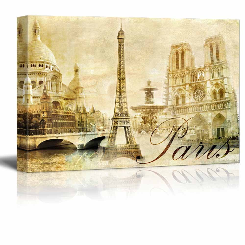 wall26 - Canvas Prints Wall Art - Amazing Paris