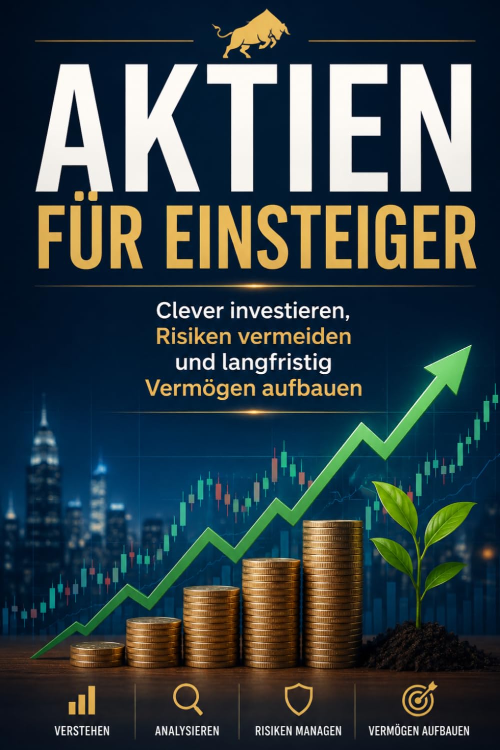 Aktien für Einsteiger: Clever investieren, Risiken vermeiden und langfristig Vermögen aufbauen