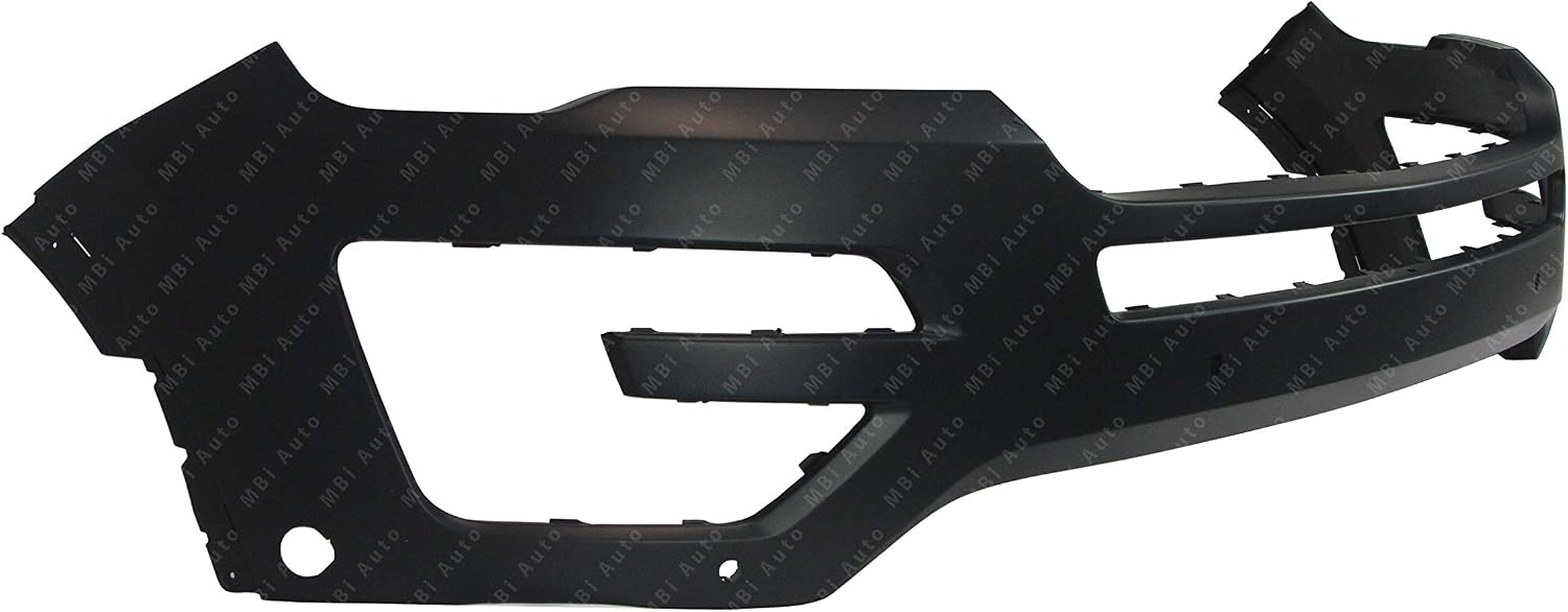 Primered, Front Bumper Cover Fascia for 2016 2017 Ford Explorer w/Active Park 16 17, FO1000727