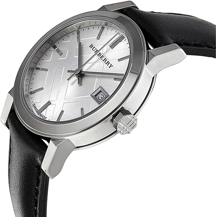 Amazon.co.jp: バーバリー BU9106 レディース腕時計 ラージ チェック