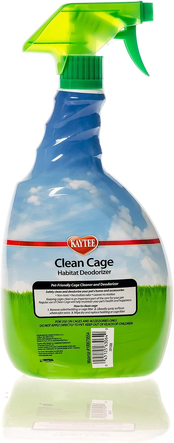 Kaytee Clean Cage Spray 32 Ounces