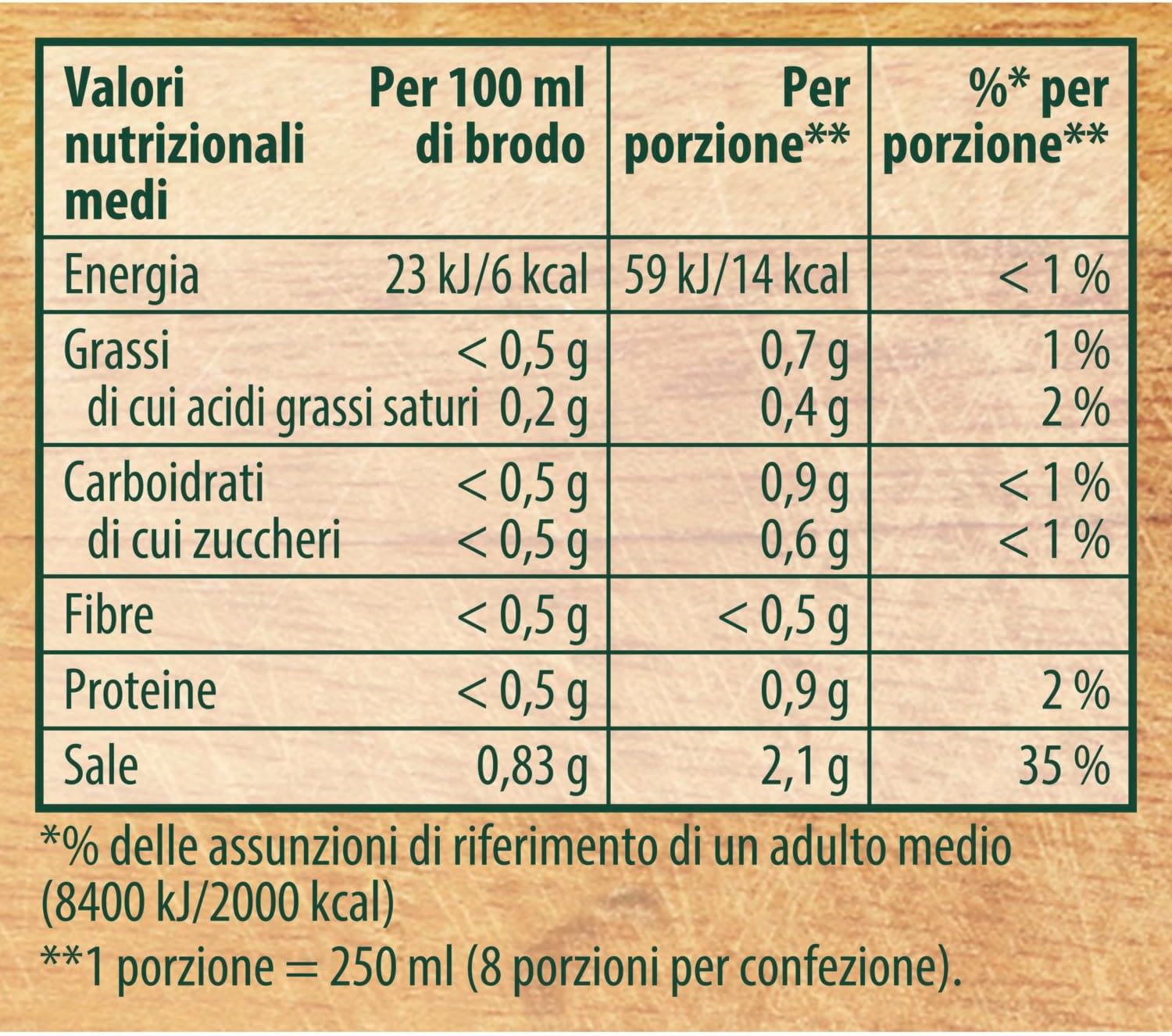 Knorr Cuore di Brodo Vegetale, Brodo Pronto con -25% di Sale, Ingredienti Naturali e Verdure da Agricoltura Sostenibile, Ricetta Vegana, Senza Glutine e Glutammato Aggiunto, 4 Vaschette da 28g Vegetale -25% di Sale Single - Immagine 3