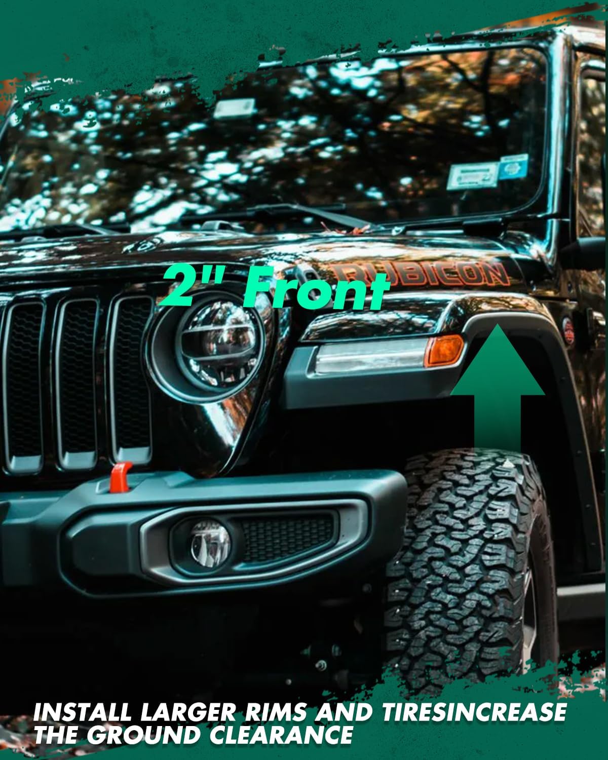 SCITOO 2 inch Front Leveling lift kit for Chevrolet 1999-2007 Lift Strut Spacer Compatible for Chevrolet for Silverado 1500 4.3L 1999-2007 Front Lift Spacers