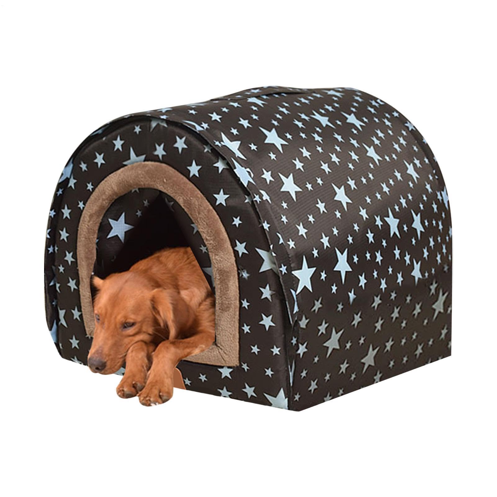 Niche chaude pour chien de taille moyenne au design dehoussable durable