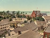 Florida Key West C1900 Nview Of The Custom House And Harbor At Key West Florida Photochrome C1900 Poster Print by (18 x 24)