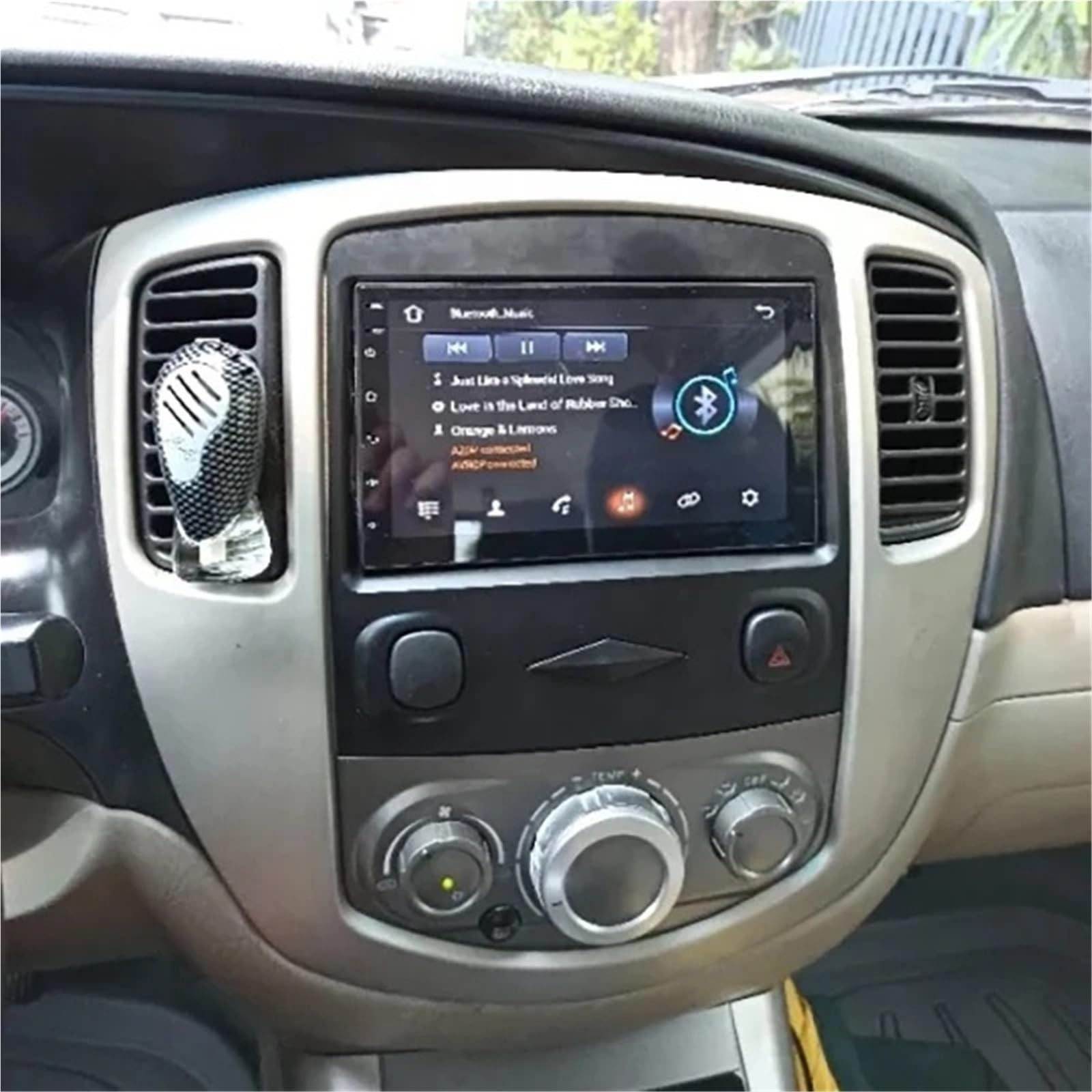 Car Stereo Fascia,Fit For Ford,for Escape | 2008-2010 2Din DVD Radio Plate Adapter Mounting Dash Bezel Trim