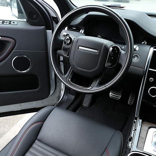 Miniatura 5 de Decoración para volante de automóvil para Land Rover Range Rover Sport 2014-2020, Velar Evoque L551 Discovery Sport 2017-2020