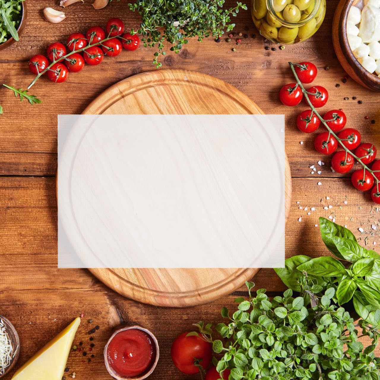 Disposable Cutting Board Mats Roll, 100ft Food Prep