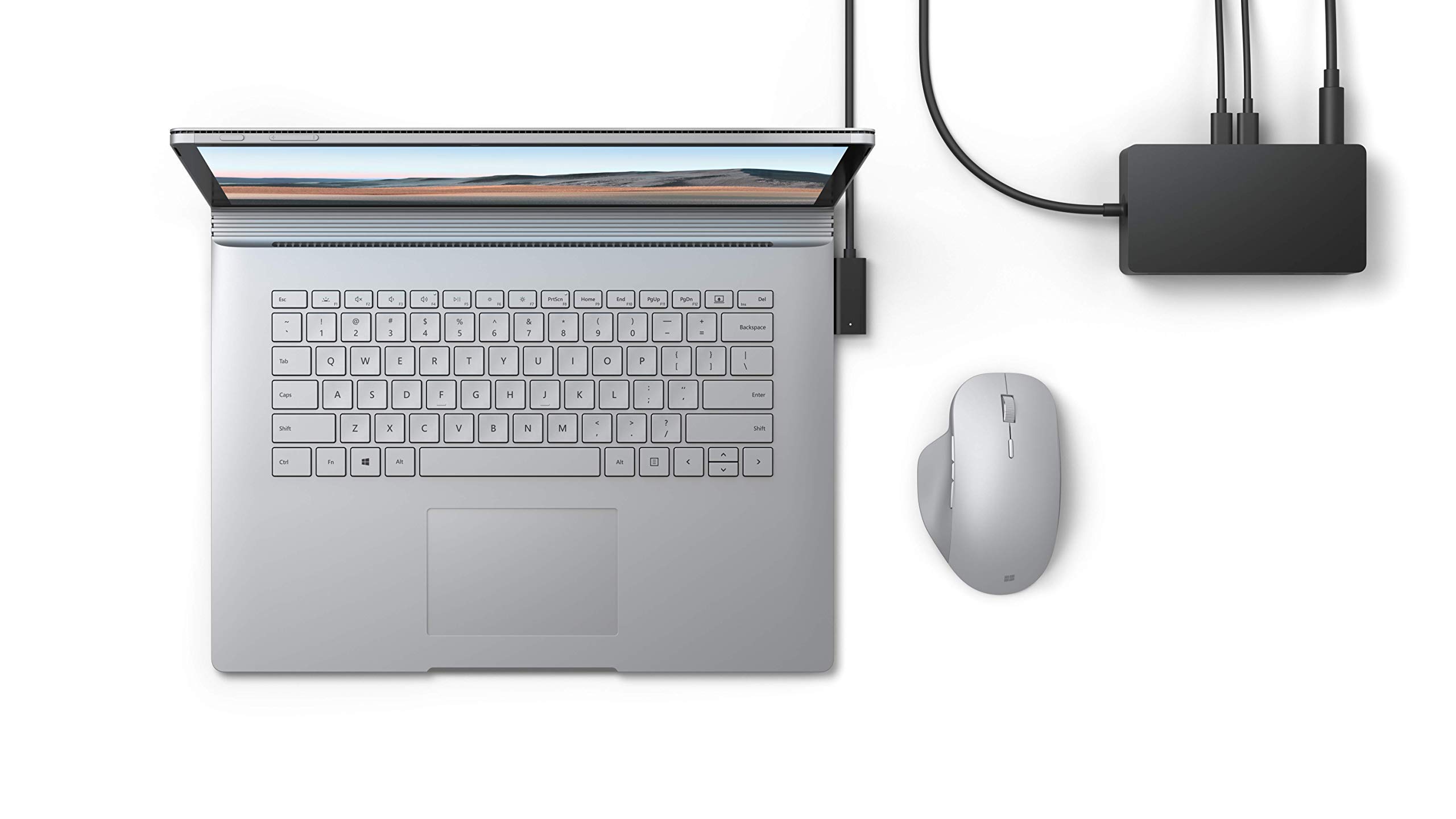 Microsoft Surface Dock 2 - Dockingstation - Surface Connect (1GK-00002) 199 Watt, 2 x USB-C