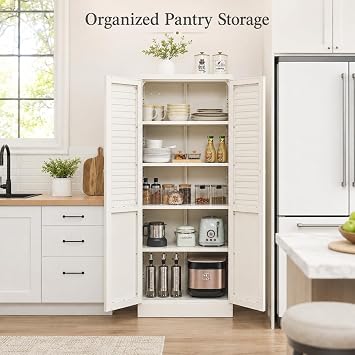 Metal Kitchen Storage Cabinets With Doors, Tall Locker Storage Cabinet