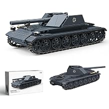 Technik Deutscher Artillerie Panzer Bausteine Bausatz 547 Teile Milit r Deutscher Panzer Konstruktionsspielzeug WW2 Armee Klemmbausteine Tank Modellbausatz Geschenk f r Teenager und Erwachsene