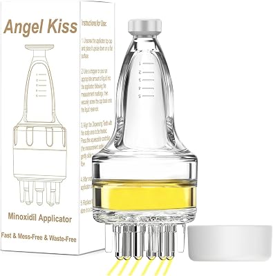 Angel Kiss Minoxidil Applicator, Hair Oil Applicator, Oil Dispenser for Hai | Scalp Applicator Tool: Fast Efficient Delivery to Hair Roots,