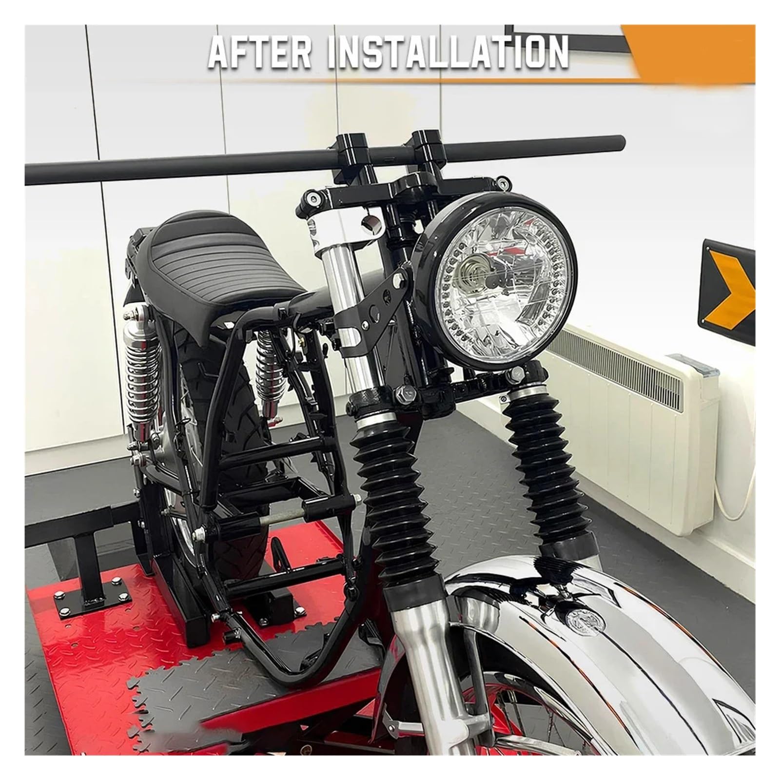 Światło Do Jazdy Pasuje do Harley 7 Cal reflektor motocyklowy z 9-przewodowym kierunkowskazem LED żarówka halogenowa przedni uchwyt mocujący reflektor Dirt Bike przednie światła(Lamp)