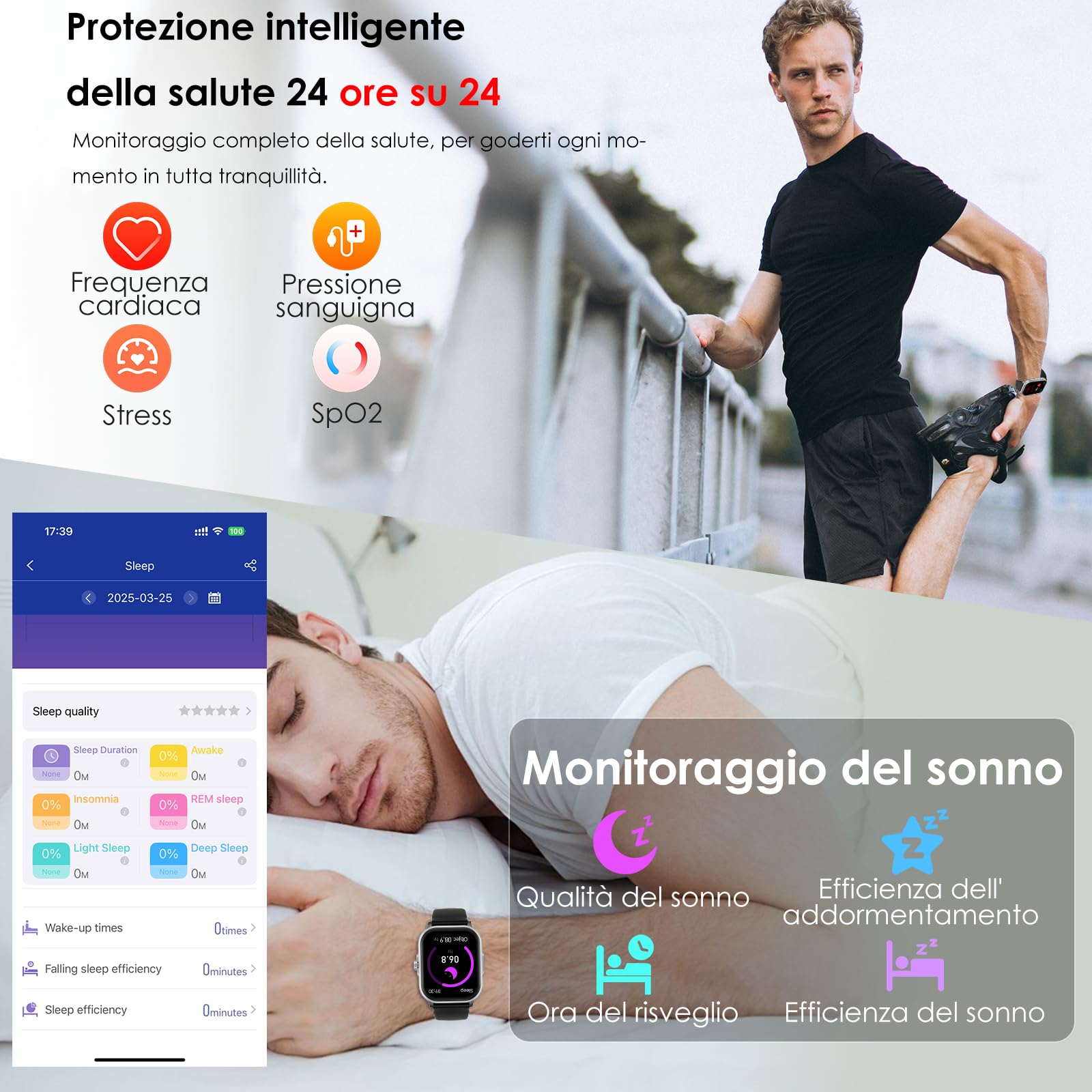 YYKY 2025 nuovo Smartwatch ECG+HRV/𝐆li𝐜𝐞m𝐢𝐚Orologio 2.01”24H Pressione Sanguigna/cardiofrequenzimetro/Acido Urico/Lipidi/Telefono/Sonno/SpO2 per Uomo donna Fitness Tracker iOS Android Argento