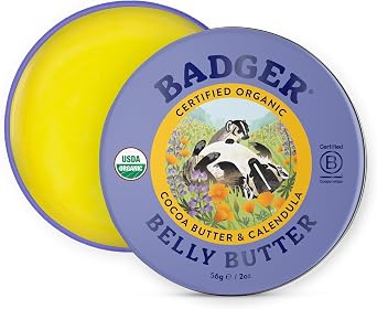 Badger Belly Butter Abdominal Moisturizing Cream 56g