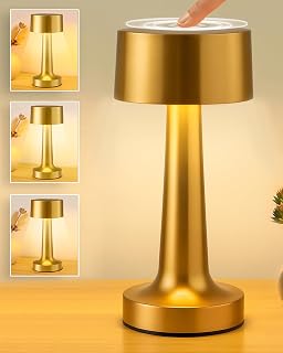 Homesake® Touch Lamp for Bedroom | Modern Desk Lamp for Study, Living Room & Office | Sleek Bedside Night Lamp with Dimmab... Price In India