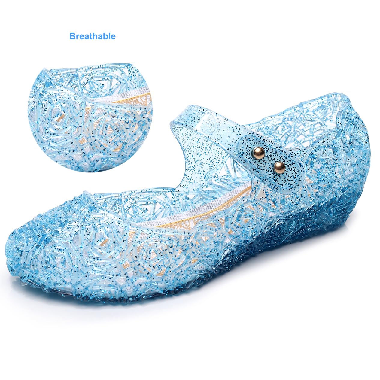 ZJstyle - Zapatos de princesa para niñas, para fiesta de baile, cosplay