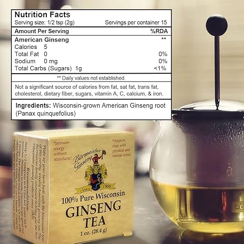 Miniatura 3 de Burmeister Ginseng, wisconsin-grown American Ginseng té