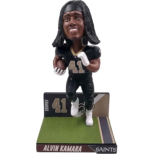 Alvin Kamara New Orleans Saints Big Ticket Series Bobblehead NFL