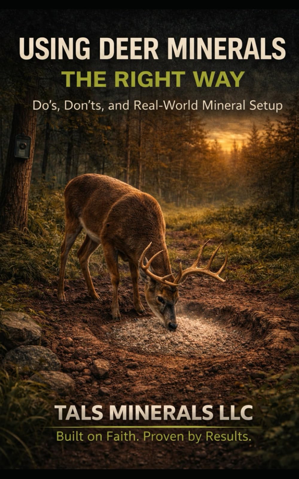 Using Deer Minerals the Right Way: Dos, Donts, and Real-World Mineral Setup (TALS Deer Nutrition Series)
