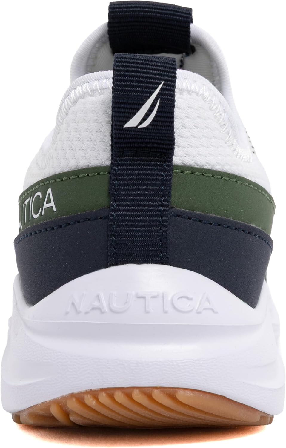 Nautica Kids Boys and Girls Athletic Slip-On Sneakers, Lightweight Bungee Running Shoes for Toddler, Little Kid, and Big Kid