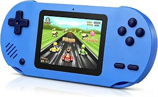 Handheld Games for Kids, Built-in 300 Retro Handheld Video Games | 3.0" LCD Large Screen, Rechageable portable gami