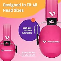 Vista 98 de Vanderfields Kids Ear Protection Earmuffs - Noise Cancelling Headphones for Kids, Autism, Toddler, Children