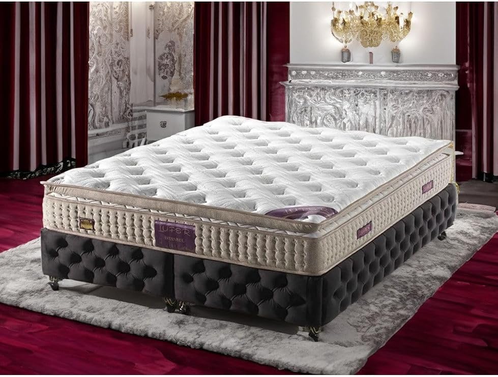 LUPER Istanbul Luxuria Pad Ultra Orthopedic Spring Mattress WHITE 120 x 200