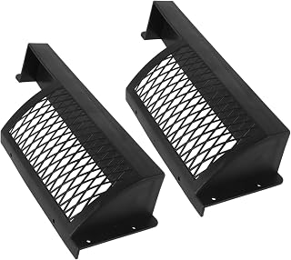 Baluue 2pcs Foosball Table Ball Collection Box, Plastic, Black, Universal