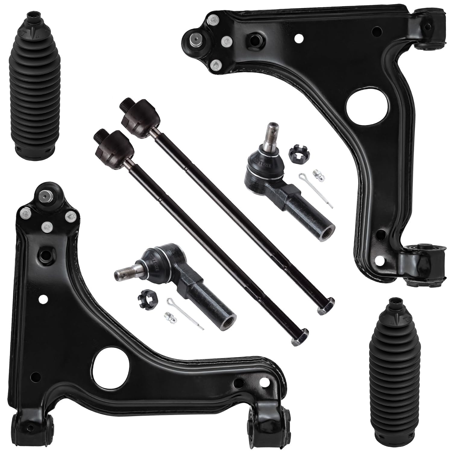 Detroit Axle - 8pc Front End Suspension Kit for Saturn L200 L100 L300 LS