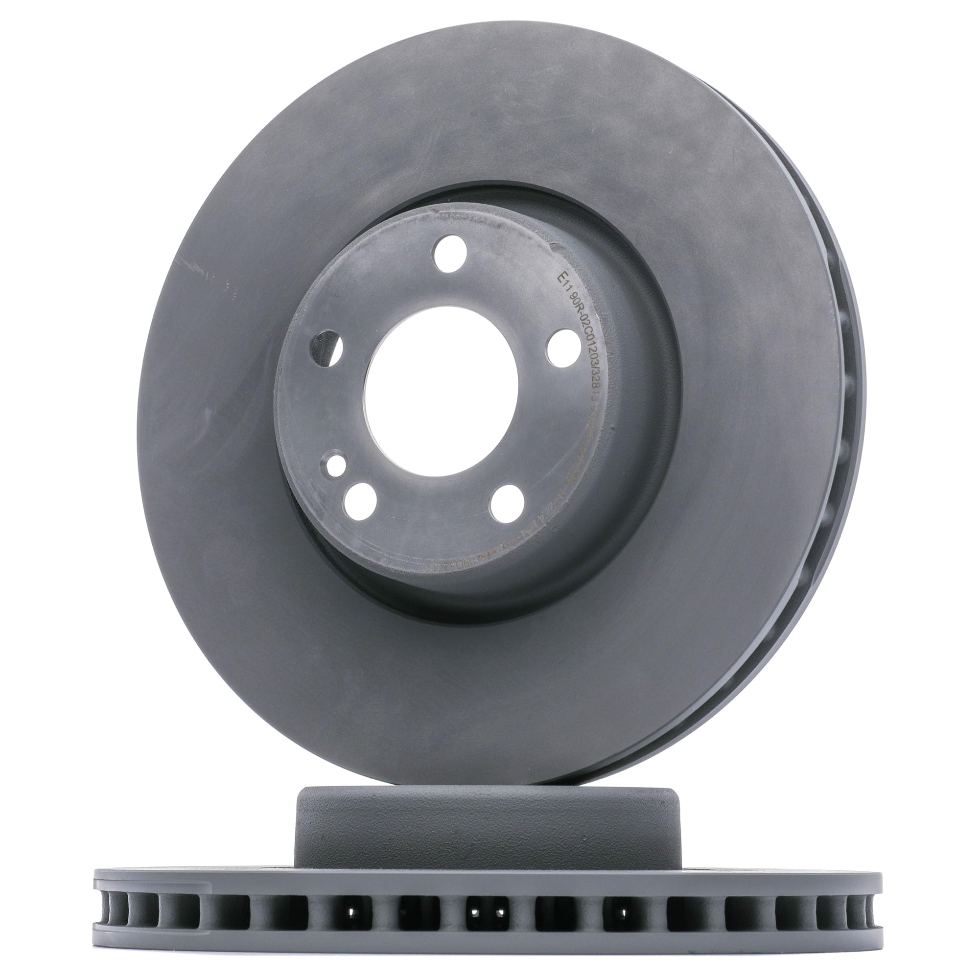 2x BREMBO Disco freno Anteriore Ø318mm Altezza: 63mm Spessore: 30mm ventilazione interna disco del freno a due pezzi Tazza del disco del freno in acciaio 09.D527.13 Compatibilità con MERCEDES-BENZ