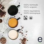 Ethical Bean Fairtrade Organic Coffee, Lush Medium Dark Roast, Whole Bean Coffee