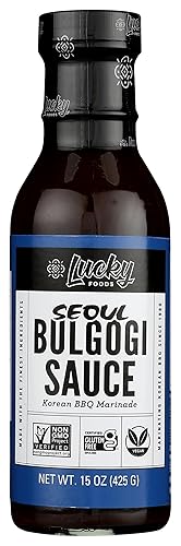 LUCKY FOODS Bulgogi Sauce, 15 Ounce (1 bottle)