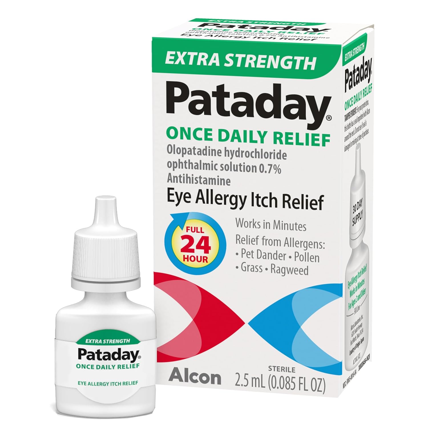 Pataday Once Daily Extra Strength 2 5ml Pack of 1
