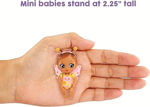Miniatura 2 de Baby Born Surprise Mini Babies Series 1 Paquete de 3  Desenvuelve la muñeca de bebé coleccionable Surprise, tema de mariposa o sirena, para niños a